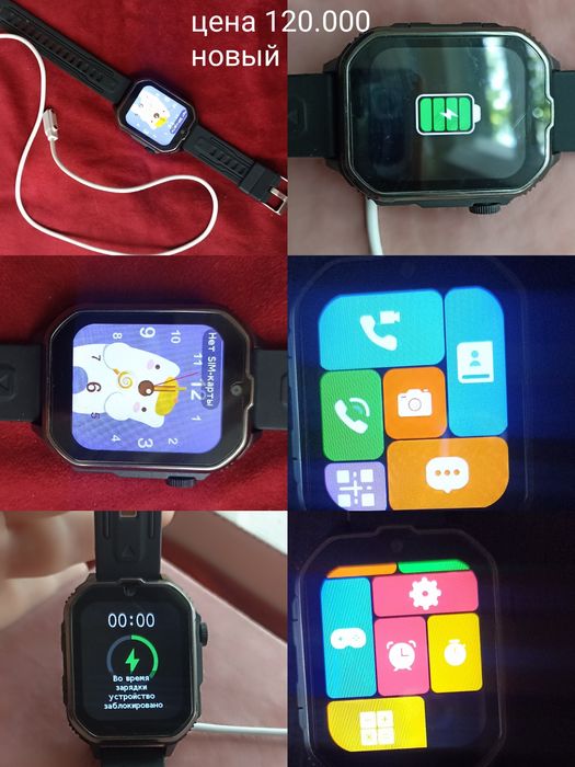 Смарт часы новые и телефоны б/у в разных состояниях