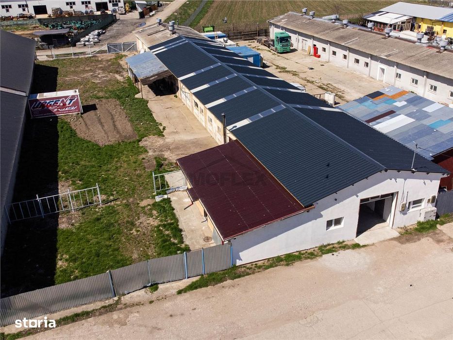 Hala Industriala Renovata + 1500 MP Teren Halchiu