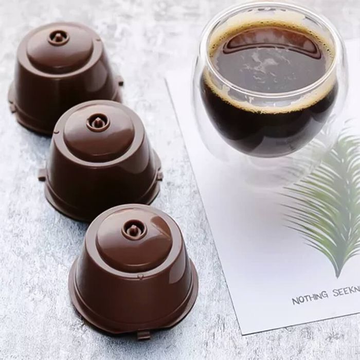 Многократни кафе капсули, 6 бр., капсули за многократна употреба