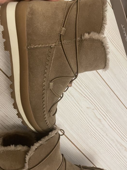 Vand ghete piele, imblanite, marime  36