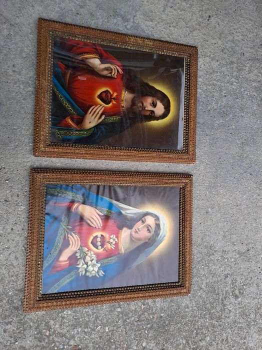 rama lemn tramp art 48/61 cm tablou