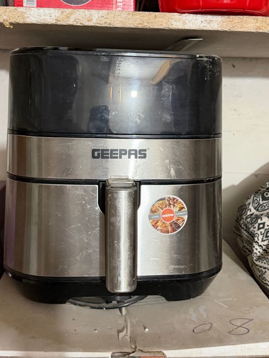 Air fryer, air qovurish foydali duxovka tovuq fri baliq gosht uchun