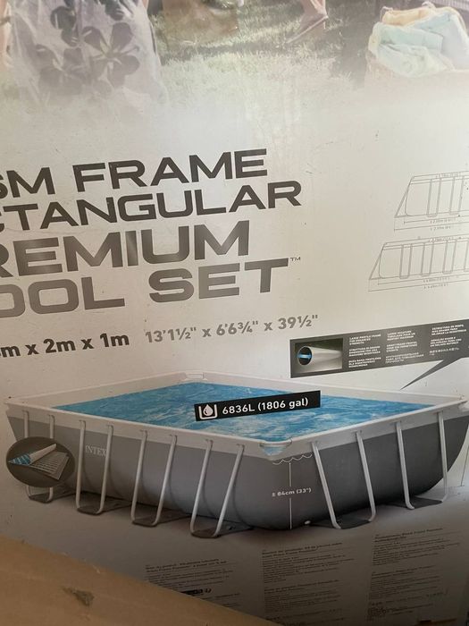 Продаю каркасный бассейн 4*2*1