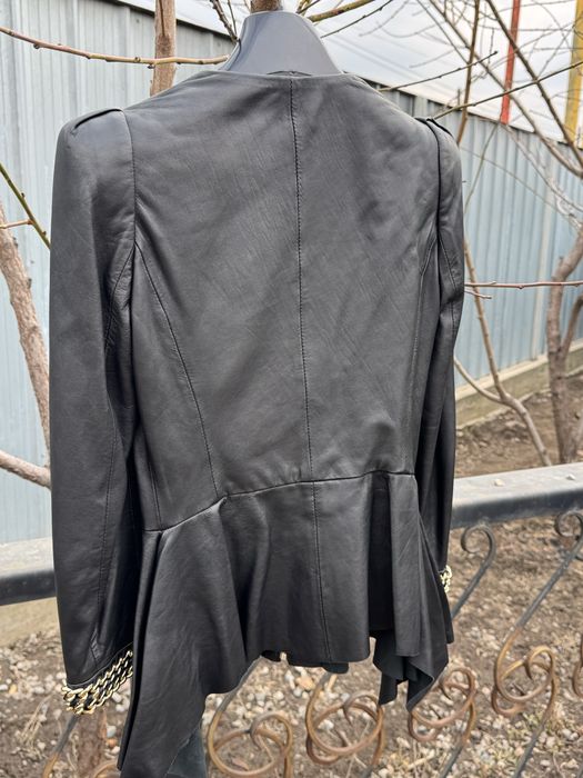 Кожаный жакет (новый)