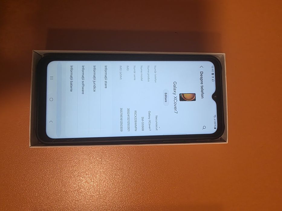 Samsung Xcover7 128gb 6gb ram Black impecabil factura garantie