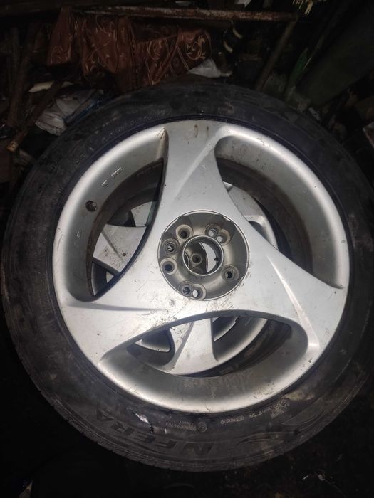 Титанка диски размер 17 с резинками