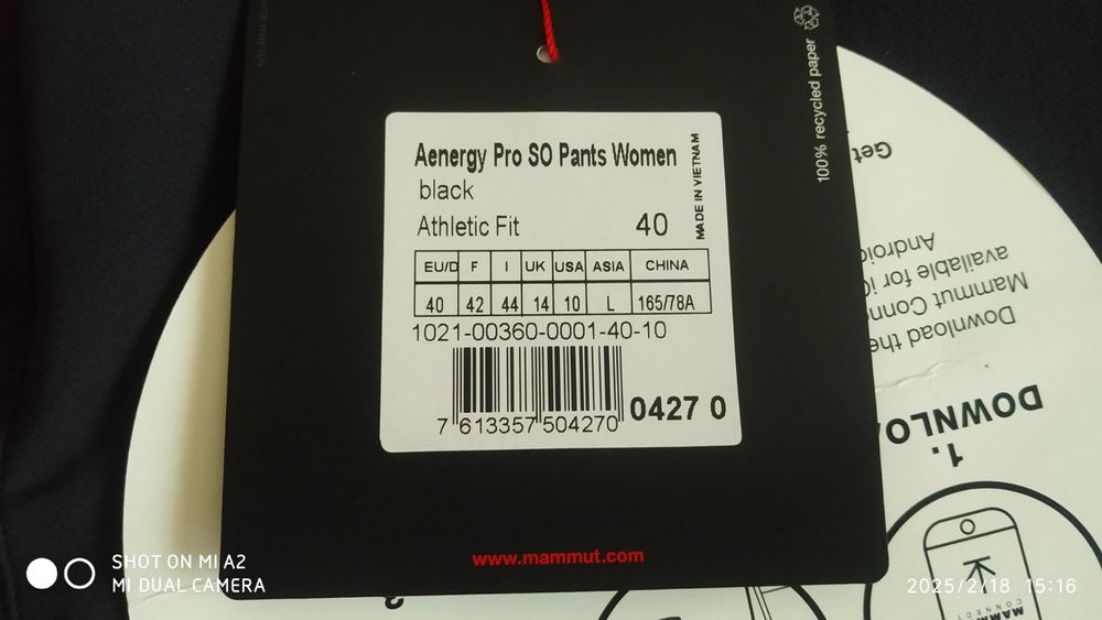 Mammut Aenergy Pro So Wmn