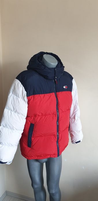Tommy Hilfiger Alaska Mens Down /  L ОРИГИНАЛ! Мъжко Зимно пухено Яке!