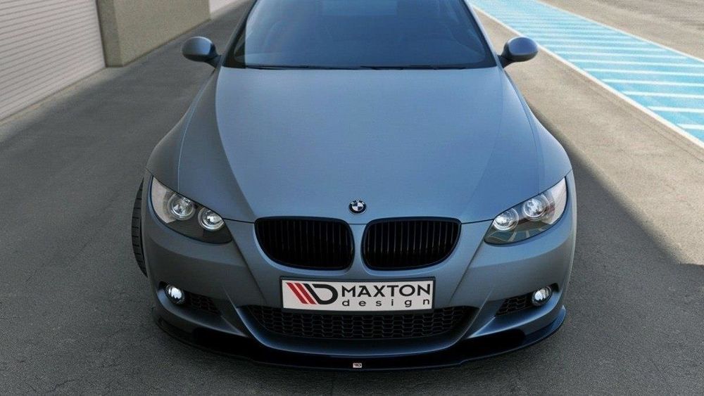 Спойлер за предна M-technik броня Maxton design за BMW E92 (2006-2010)