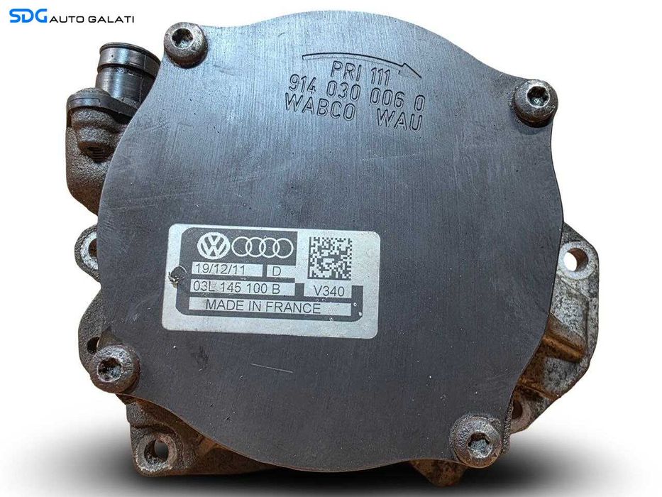 Pompa Vacuum Vacum Tandem Skoda Roomster 1.6 TDI 2011 - 2015 Cod 03L145100B / 9140300060 [N5473]
