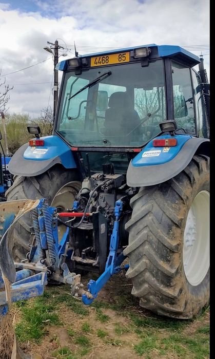New Holland 100 cp cu plug  Lemken și grapă Lely