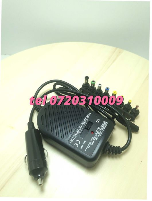 Incarcator Universal Pentru Laptop Pentru Auto Alimentare La 12v