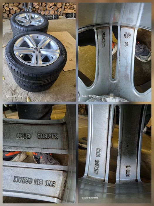 Оргинални джанти за vw tiguan pasat 8 5×112/18