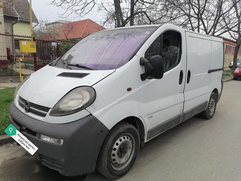 Vand urgent Opel vivaro inmatriculat