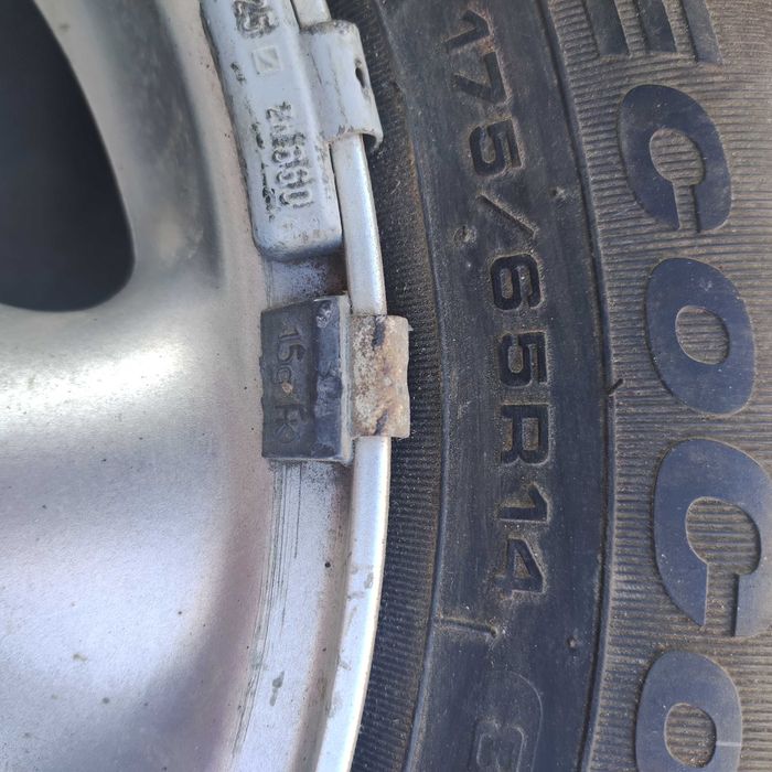 Оригинални алуминиеви джанти 14 цола; 4х100; ЕТ 38 за "Сеат"