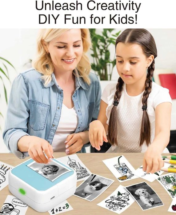 Role adezive mini imprimante, VALA, set 5, latime 57mm