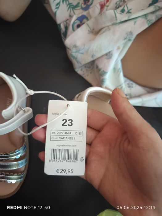 Sandale pentru fetițe mărimea 23 originale noi