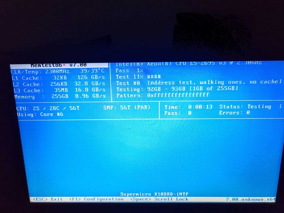 96GB DDR4 Rdimm (3x) Micron  PC4-2666V  (MTA36ASF4G72PZ-2G6D1SG)