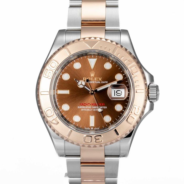 Rolex Yacht-Master 40mm 126621 Steel & Rose Gold Chocolate Dial