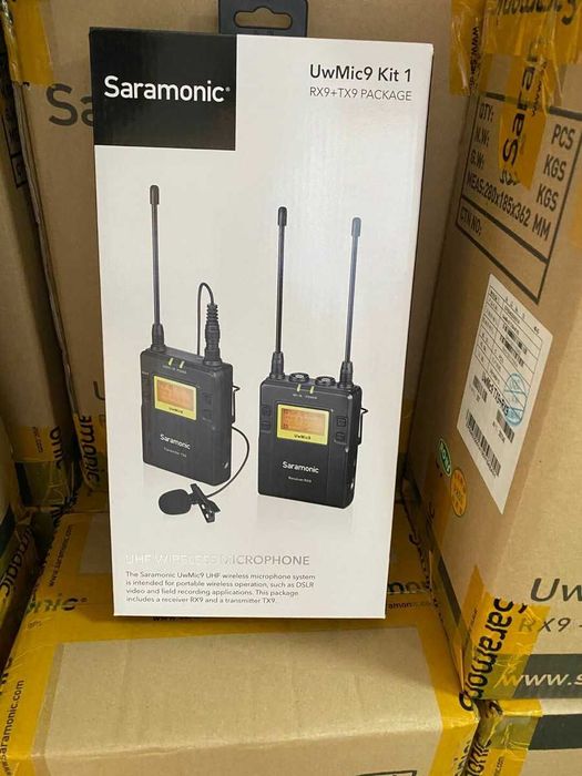 Saramonic UwMic9 Kit 1 linie wireless cu microfoane lavaliera TX + RX