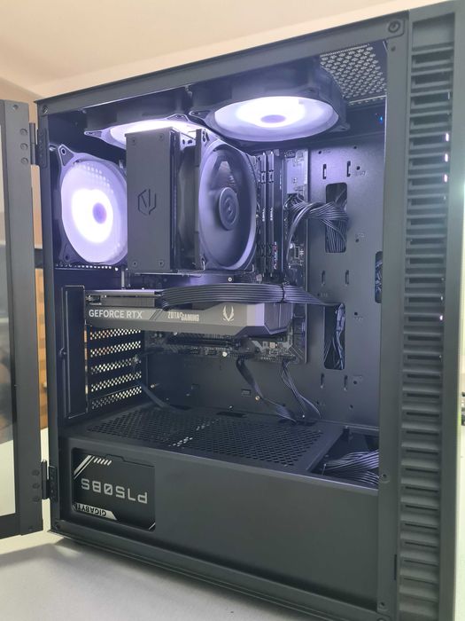 ТОП Геймърска конфигурация Ryzen 7700/RTX5060Ti 16Gb/32Gb DDR5/1Tb SSD