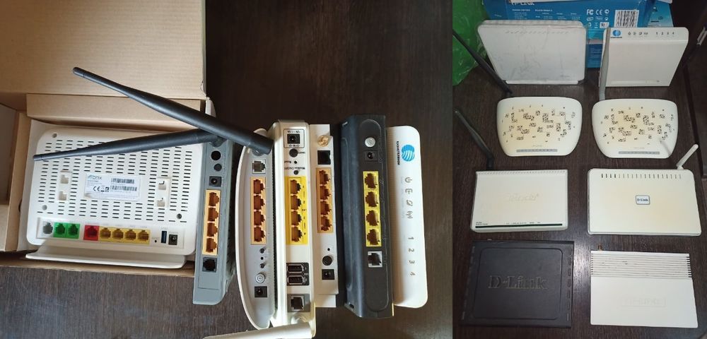 Модем роутер разные