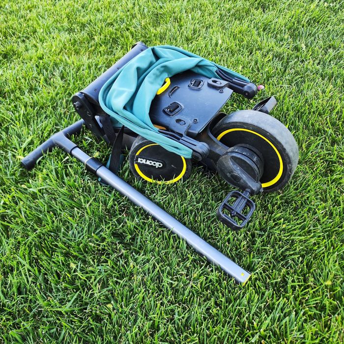 Tricicleta pliabila copii Doona Liki Trike S5 Deluxe verde