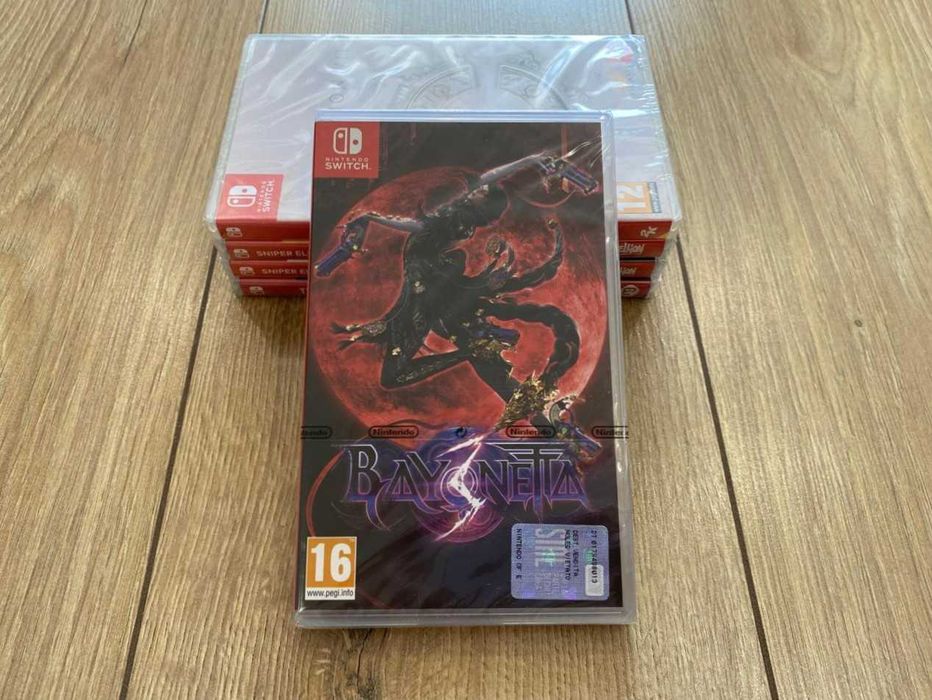 Новый картридж Bayonetta 3 Nintendo Switch/ Байонетта Нинтендо Свитч