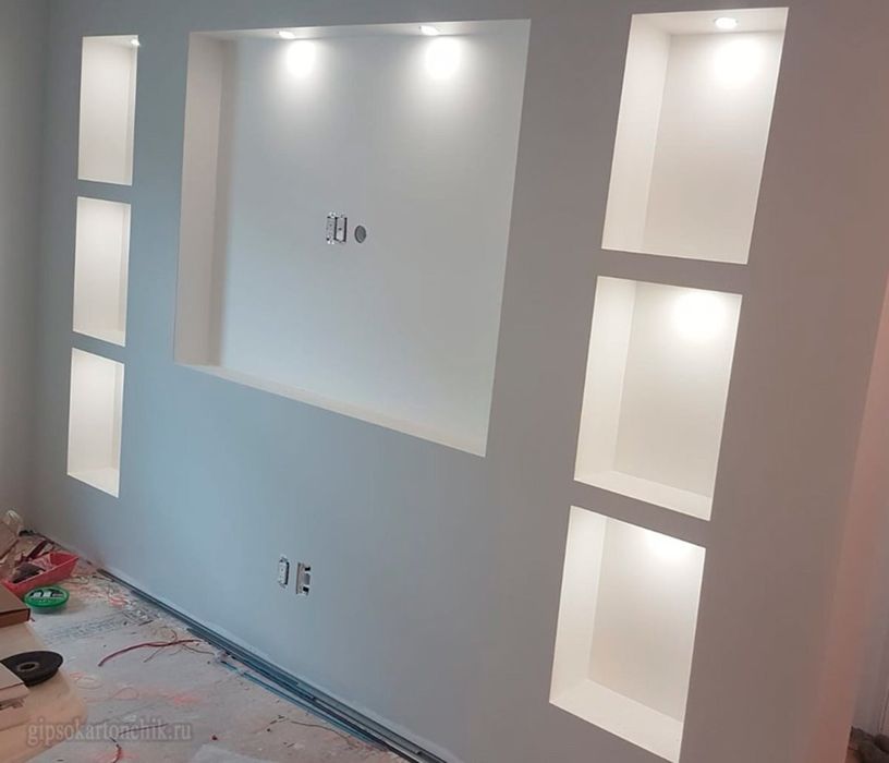 Гипсокартонные работы