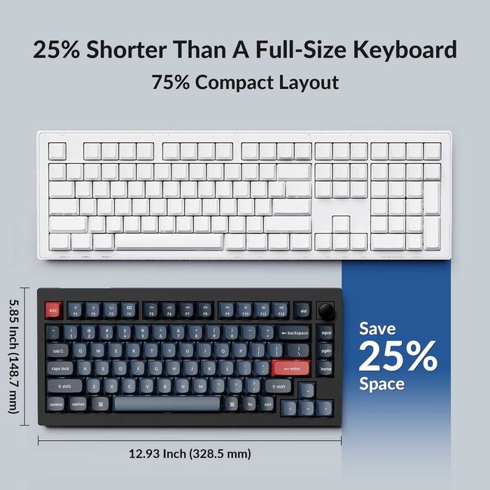 Механична клавиатура Keychron V1 Max 75% RGB