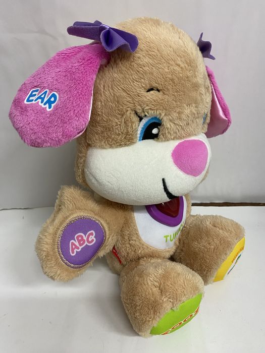 FISHER PRICE jucărie interactivă cu sunete si lumină cătelușă din pluș