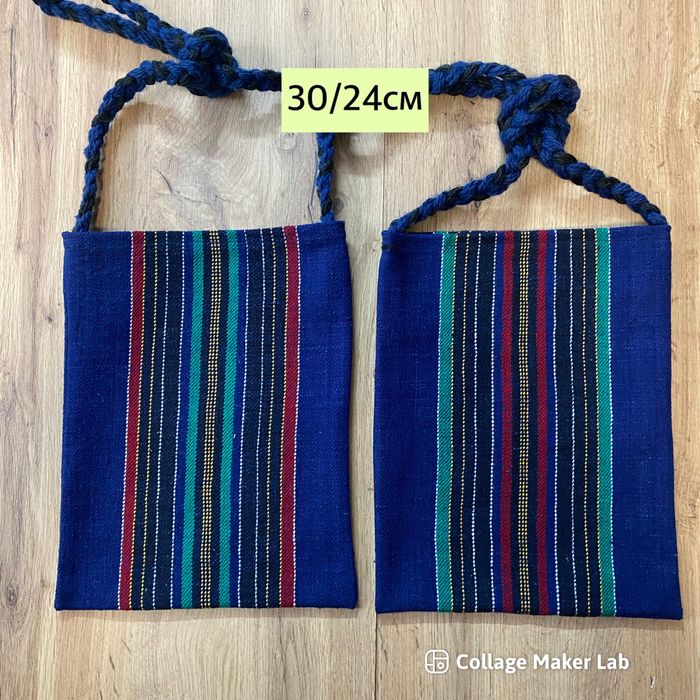 Памучни торби от ръчно тъкани платове