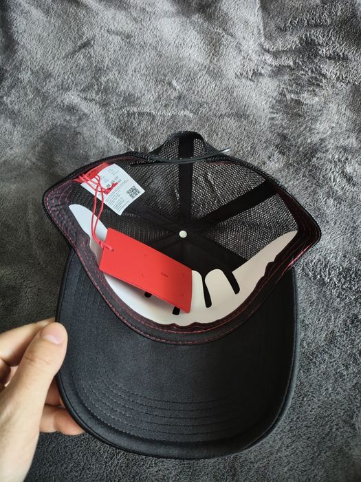 Hugo șapcă unisex cu plasa și logo mare roșu noua originala