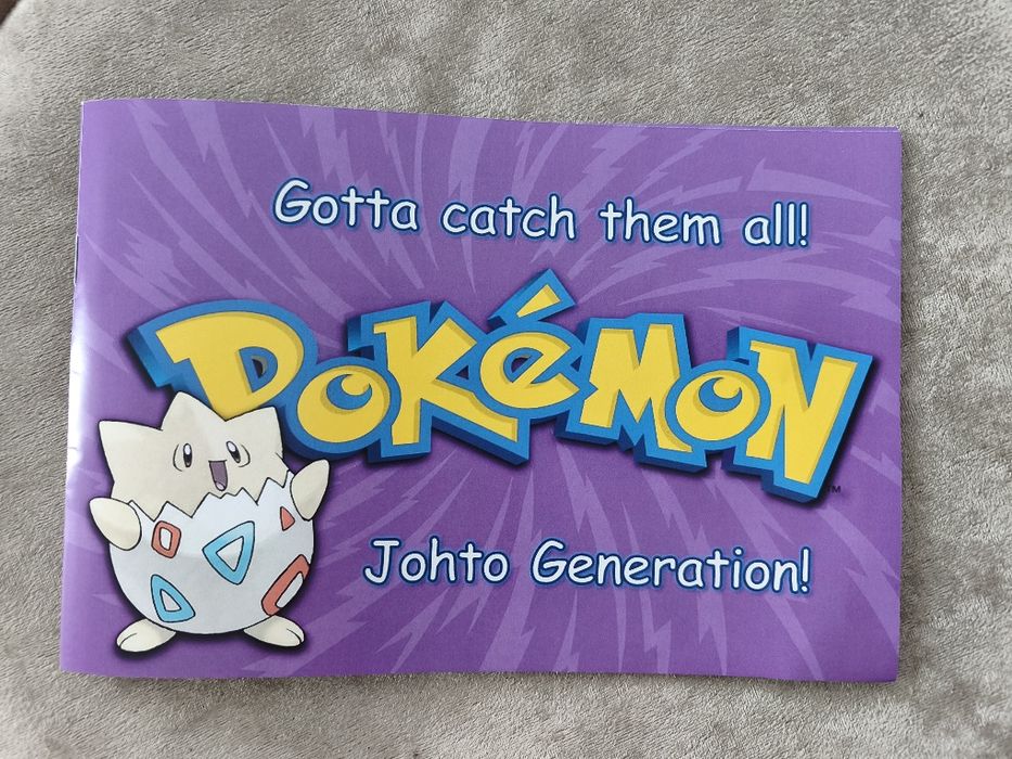 Pokemon stickere album johto