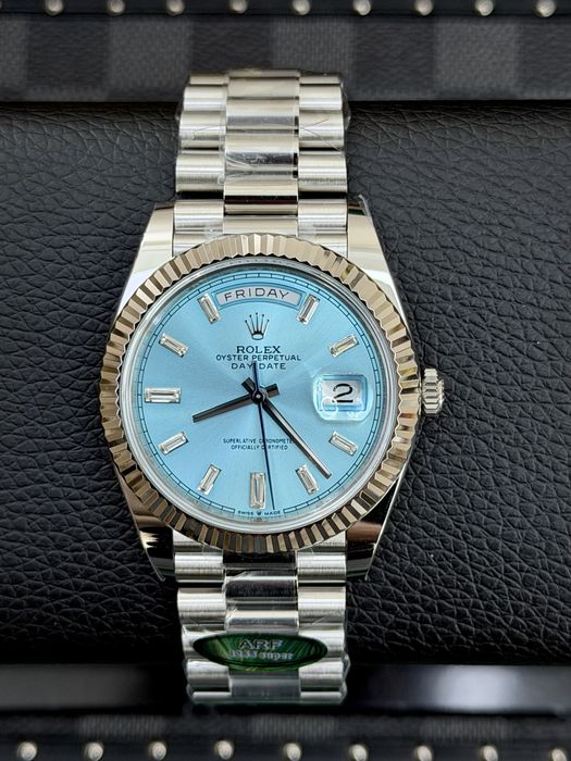 Rolex Day-Date Platinum Baguette 40mm