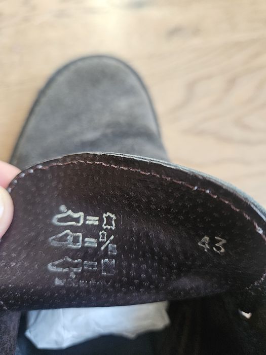Ghete piele intoarsa masura 43