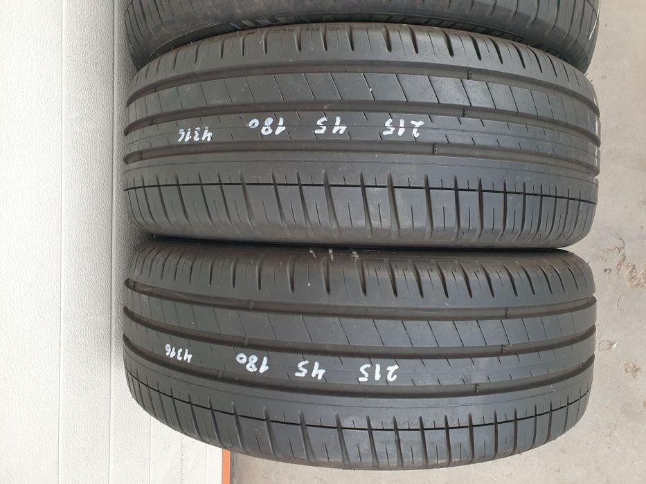 Летни гуми 4 броя MICHELIN PilotSport3 215 45 R18 дот 4316