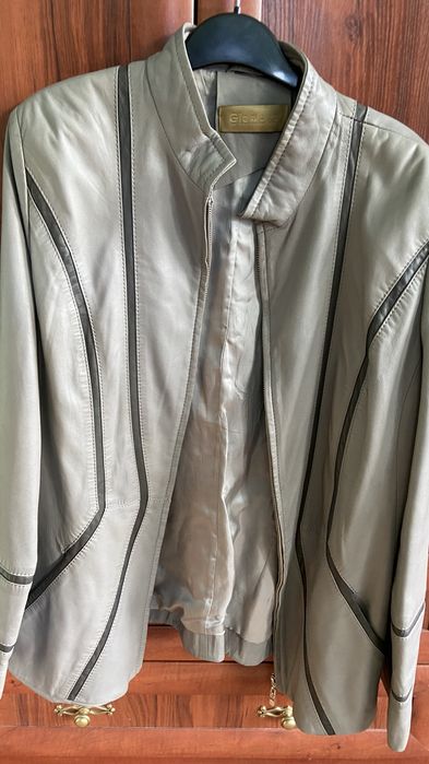 Кожаная куртка.