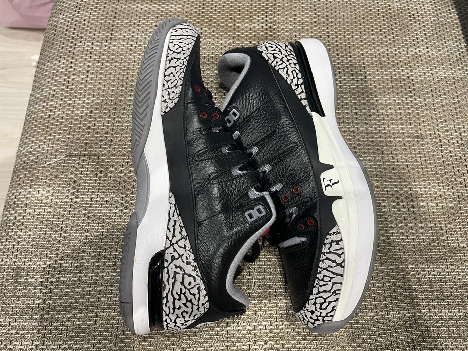 Nike Air Zoom Vapor aj3xrf Roger Federer Jordan 3 Black Cement Court