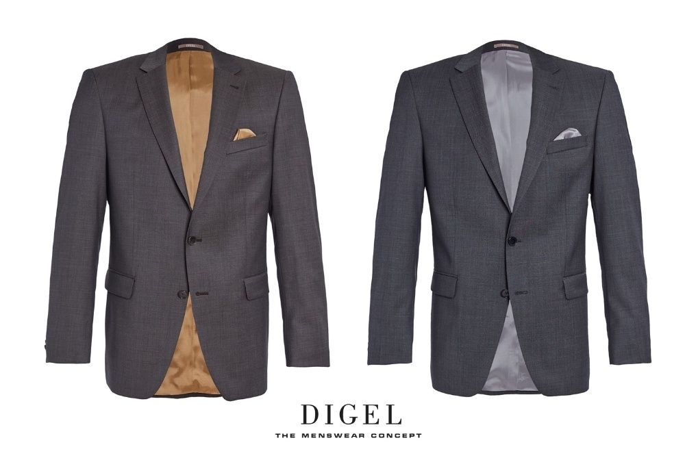 100% вълна DIGEL Duncan Modern Fit - мъжки сака - 50 M-L