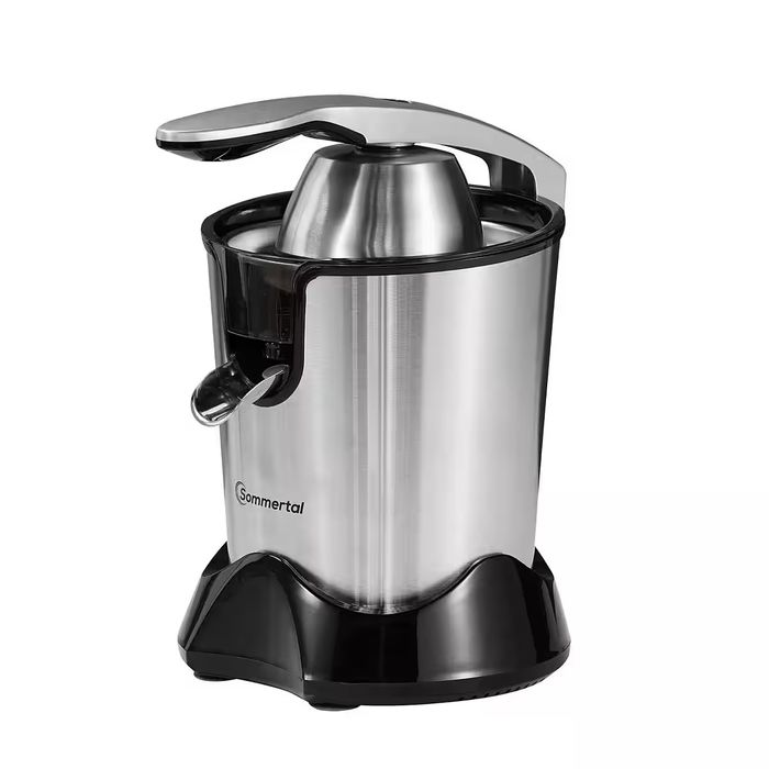 Сокоизстисквачка   Sommertal CP850, мотор 850 W, висок добив на сок, неръждаема стомана, без BPA, контейнер за сок 400 мл, 2 конуса