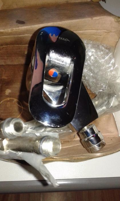 Нови Биде, Фаянс, комплект с Кран, смесител