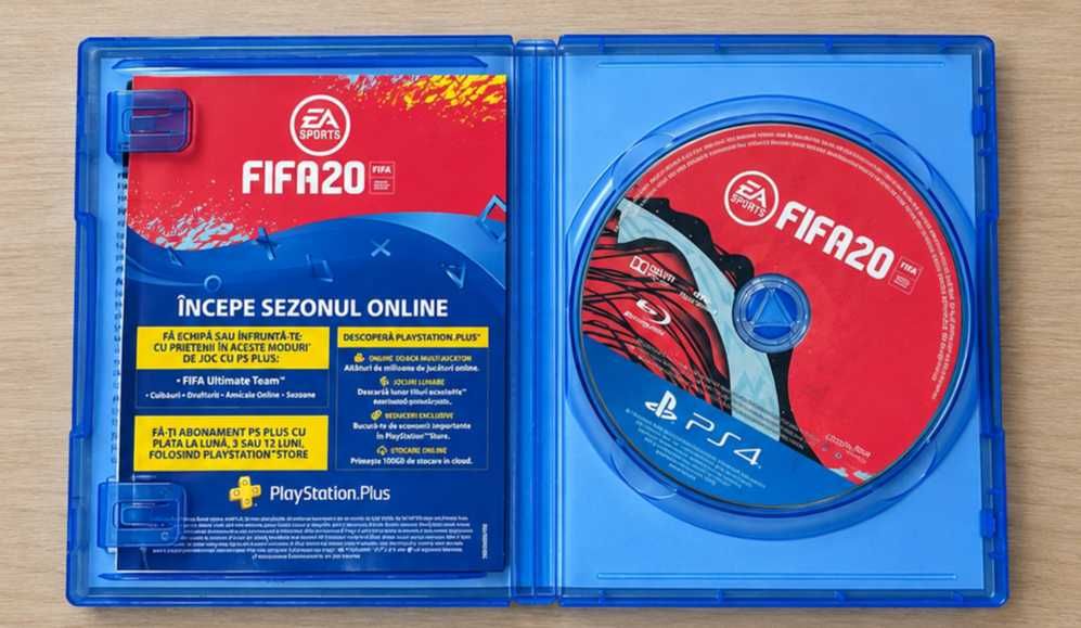 FIFA 20 + GTA V PS4 – Jocuri originale – 100 lei ambele
