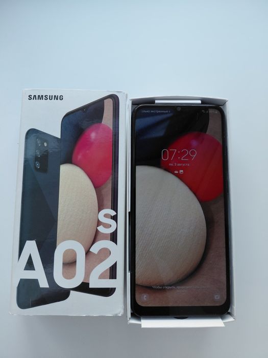 Смартфон Samsung Galaxy A02s, 32 ГБ, синий