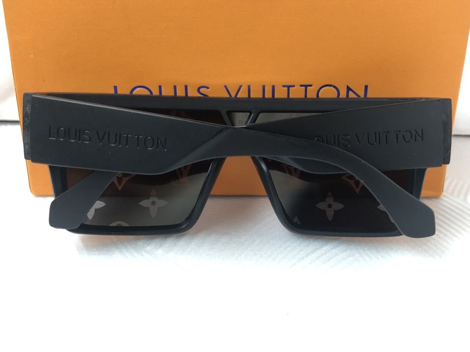 Мъжки слънчеви очила маска брандирани стъкла бели черни