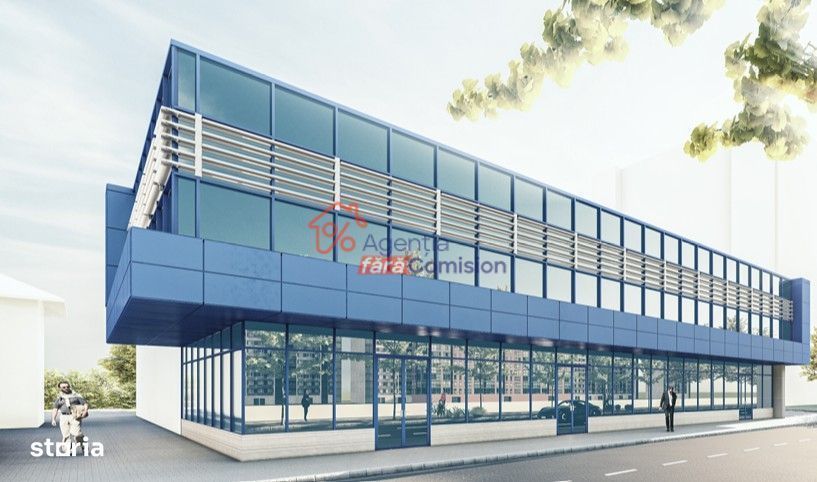 Spatiu comercial, 800mp, Podu Ros