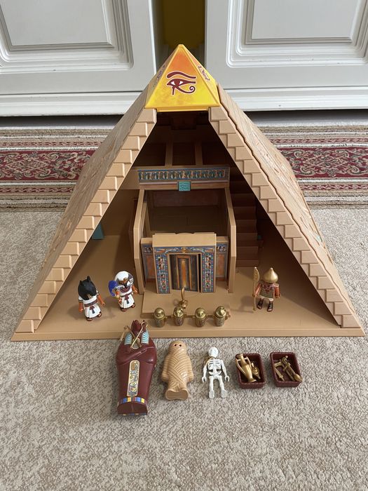 Set Playmobil Casa si mobilier, ferma, piramida, animale