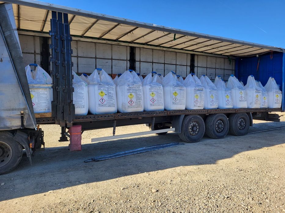 Azot Azotat de amoniu 33,5% N , Granulație Mare origine Grecia bigbag 600kg