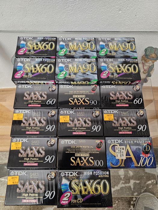 Casete Audio noi TDK MA90 Metal