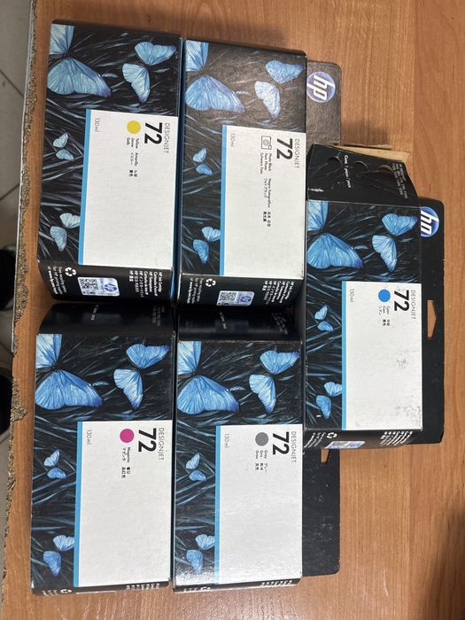 Продам картриджи hp designjet 72